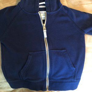 Carter's 3T Blue Hoodie Jacket, Zip up